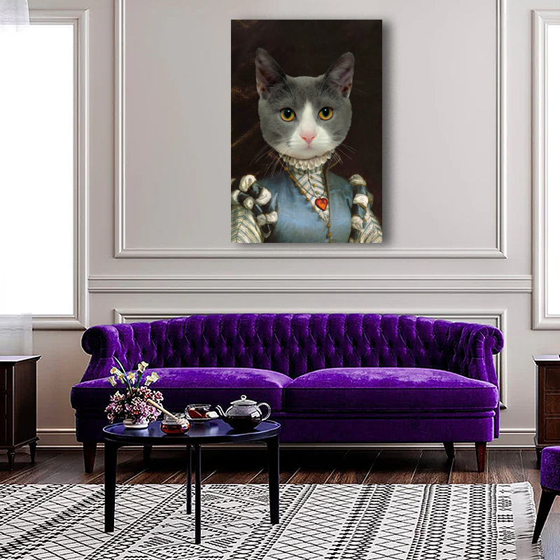The Dame - Custom Pet Portrait